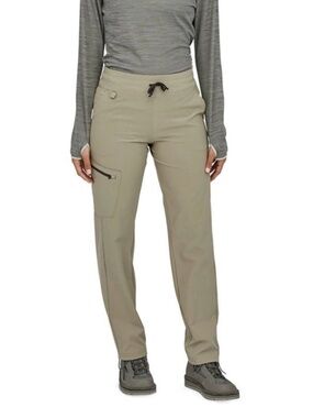 NWT Patagonia Womens Cargo Pants Shale Fall River Comfort Stretch size L